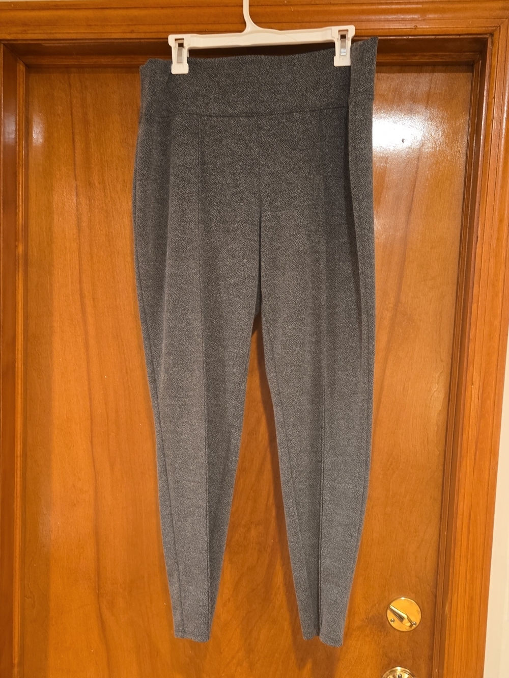Nine West Gray High-Rise Ponte Knit Leggings